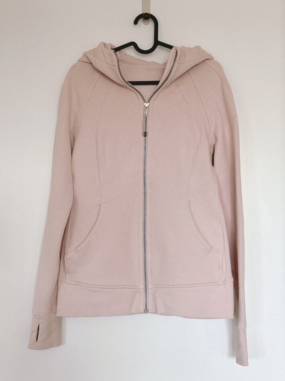 Lululemon Scuba Full-Zip Hoodie, Adaptive Pink, Size 10